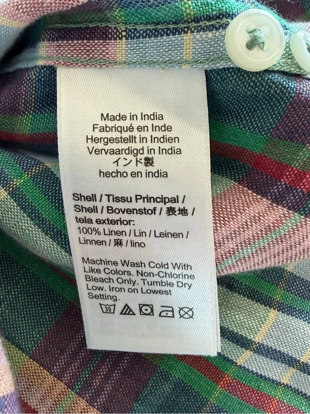 J. CREW Men's 100% Premium Irish Linen